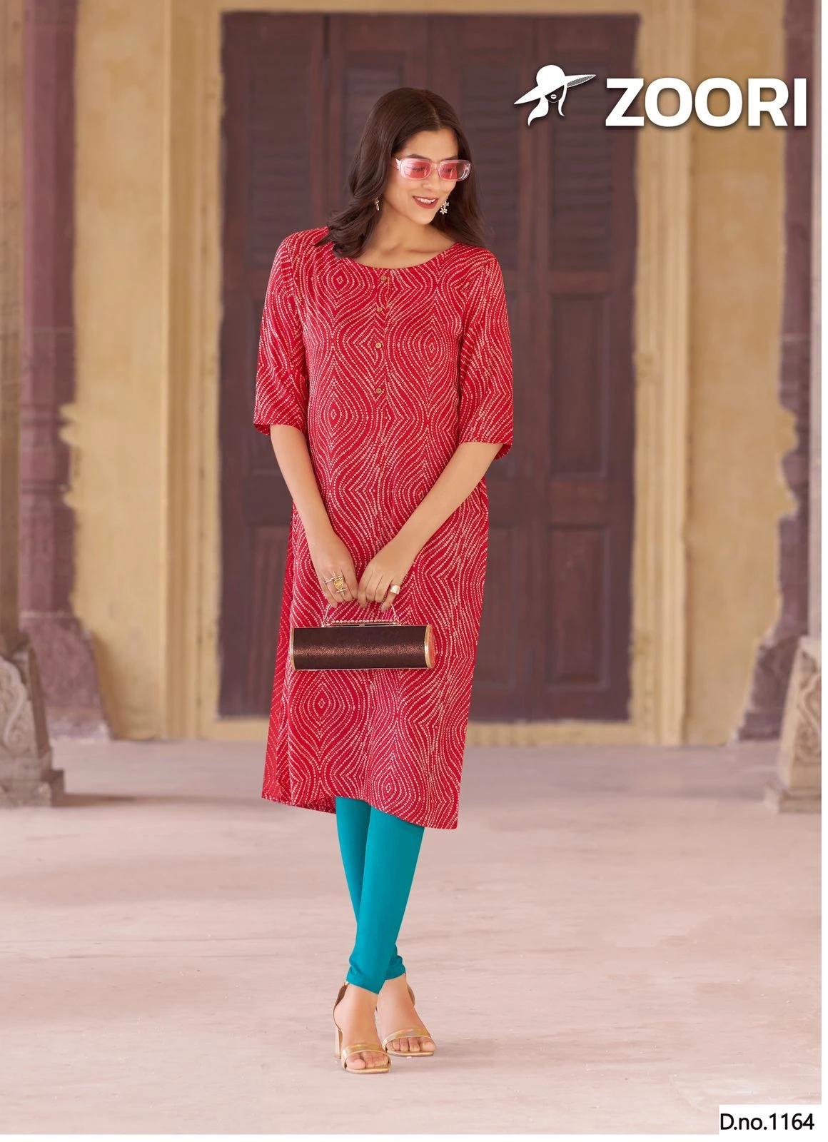 Zoori Akshara Vol 28 Rayon Print Wholesale Fancy Kurtis Catalog — Wholesale Kurtis, MPA wholesale from Surat - Gallery Image 2